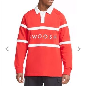 Nike Men’s Swoosh Long Sleeve Rugby Shirt